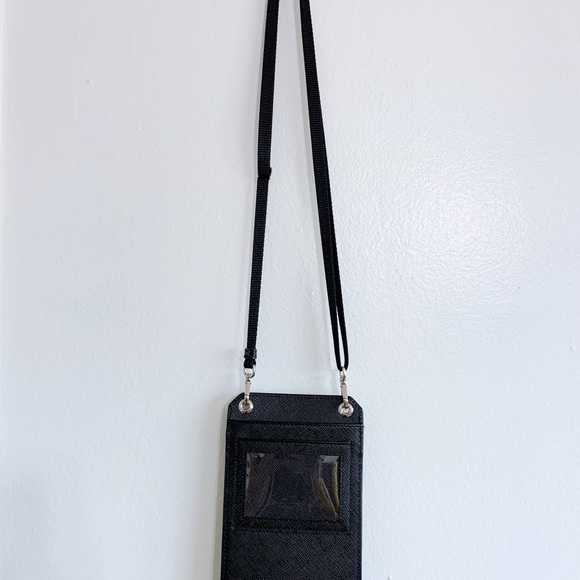 Prada Patch 1 Saffiano Leather Card/Phone Bag - Picture 2 of 8